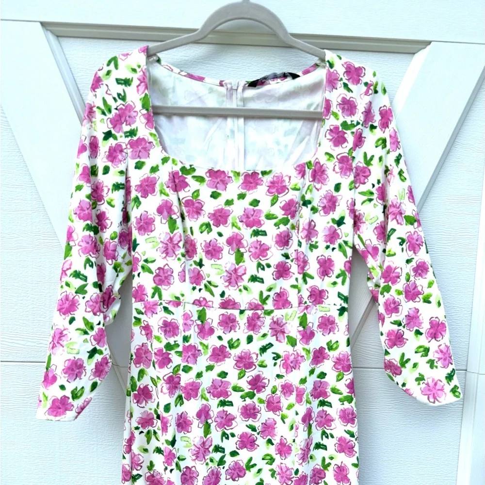 🔥 Closet Clearout!🔥 Zara Floral Printed Dress - Picture 3 of 4